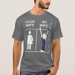 Camiseta Sua Esposa Minha Esposa, Esposa Engraçada do Marid