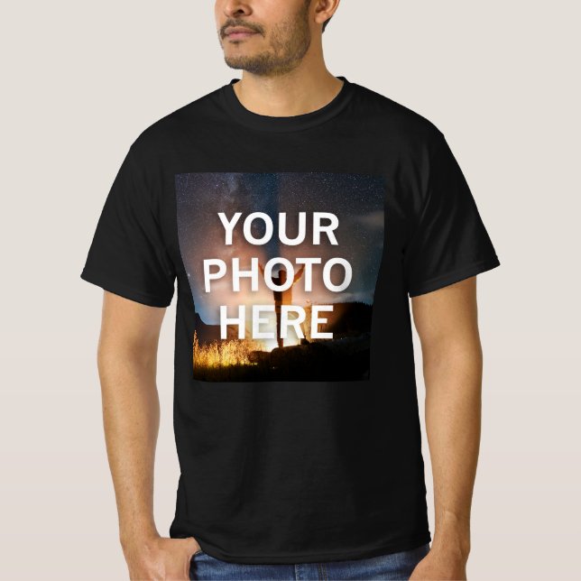 Camiseta Sua Foto Aqui (Frente)