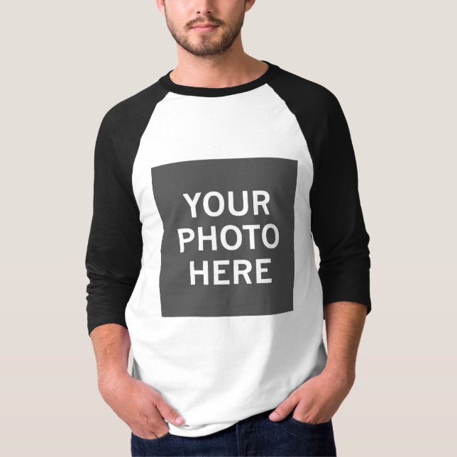 Camiseta Sua Foto Aqui (Frente)