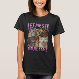 Camiseta Sua Grafia De Macaco Engraçada Com Os Pés
