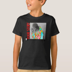 Camiseta Sua História É Consciência Psicodélica Da Saúde Me