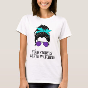 Camiseta Sua História Vale A Pena Ver A Prevenção Do Suicíd