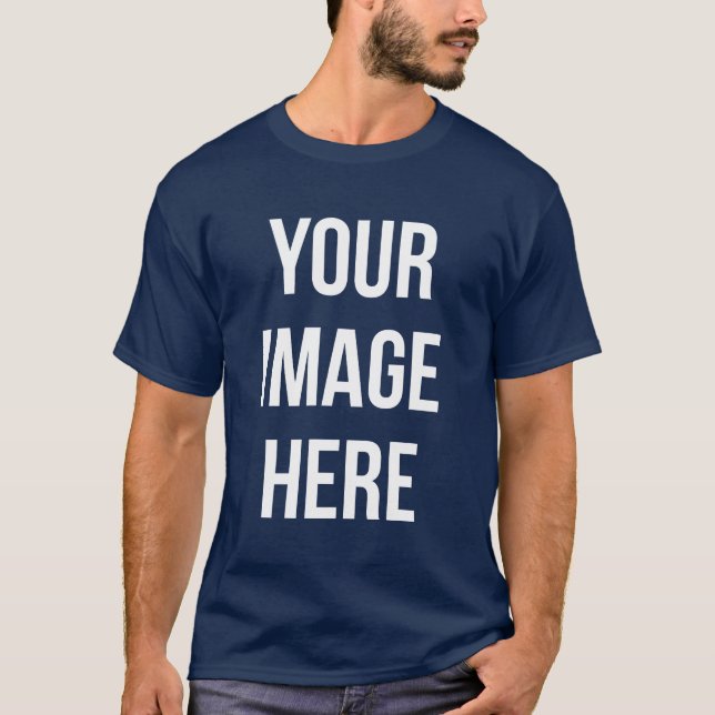 Camiseta Sua Imagem Aqui (Frente)