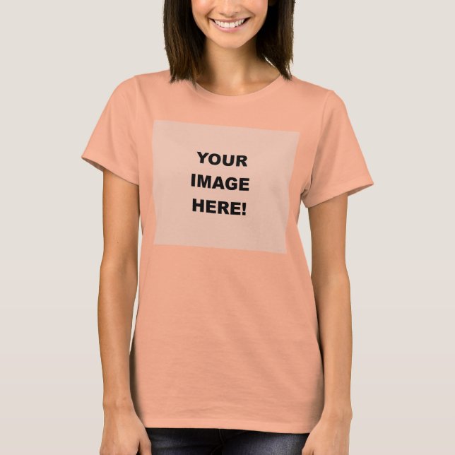 Camiseta Sua imagem aqui (Frente)