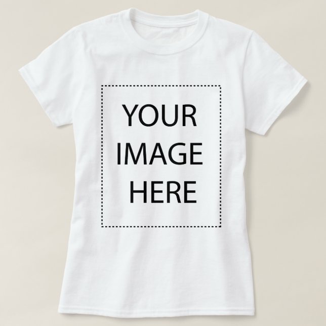 Camiseta Sua Imagem Aqui (Frente do Design)