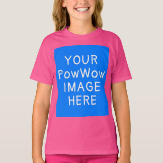Camiseta Sua Imagem PowWow Aqui Personalizada Americana Nat