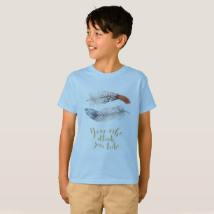 Camiseta Sua impressão atrai seu tribo