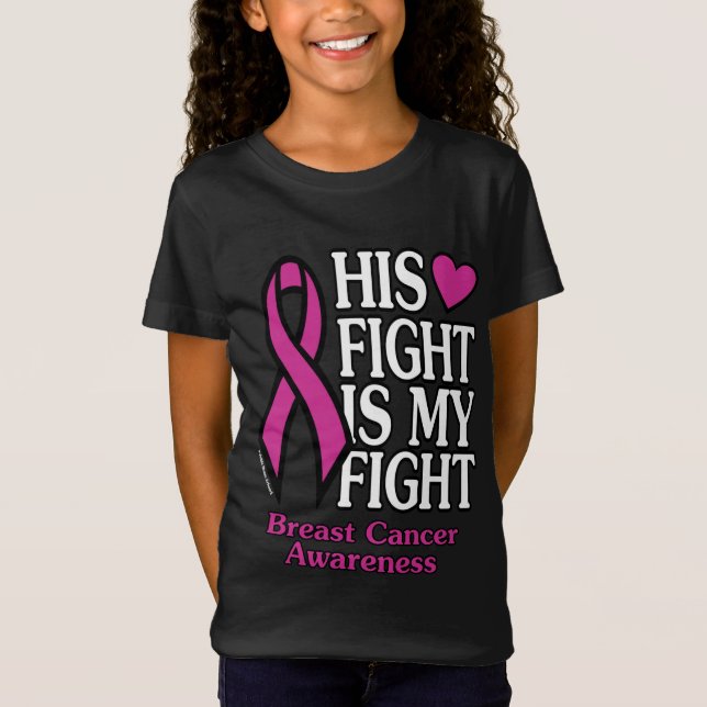 Camiseta Sua Luta... Cancer Da Mama (Frente)