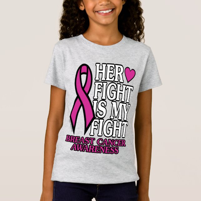 Camiseta Sua Luta... Cancer Da Mama. (Frente)