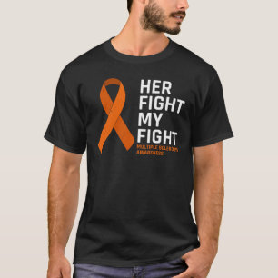 Camiseta Sua Luta Contra Minha Esclerose Múltipla Sensibili