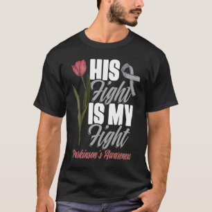 Camiseta Sua Luta Contra Minha Polícia Tulipa Doença de Par