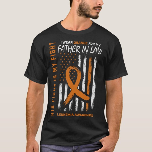 Camiseta Sua Luta Contra O Pai Laranja Na Consciência Da Le (Frente)