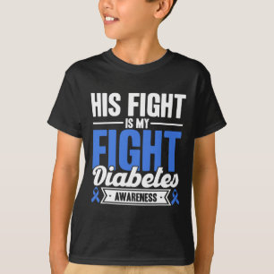 Camiseta Sua Luta É A Minha Consciência Da Diabetes