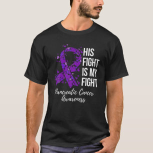 Camiseta Sua Luta É A Minha Consciência Do Câncer de pâ