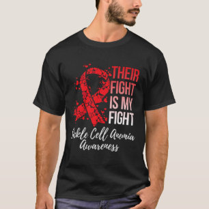 Camiseta Sua Luta É A Minha Luta Contra A Anemia Célula Fal