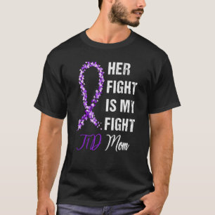 Camiseta Sua Luta É A Minha Luta Contra A Diabetes Da Mãe