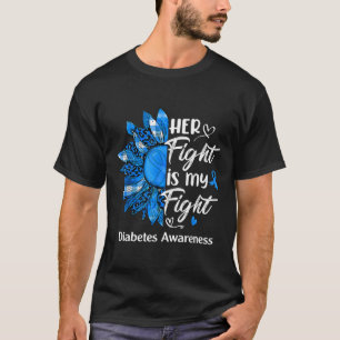 Camiseta Sua Luta É A Minha Luta Contra A Diabetes De Giras