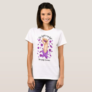Camiseta Sua Luta É A Minha Luta Contra A Fibromialgia