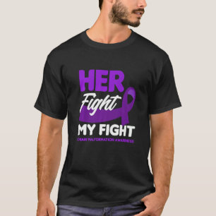 Camiseta Sua Luta É A Minha Luta Contra A Malformação Chiar
