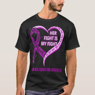 Camiseta Sua Luta É A Minha Luta Contra A Malformação Chiar