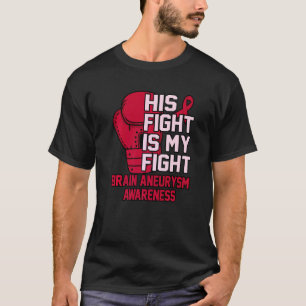 Camiseta Sua Luta É A Minha Luta Contra O Aneurismo Do Cére