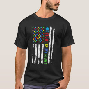Camiseta Sua Luta É A Minha Luta Contra O Autismo Quebra-c