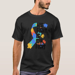 Camiseta Sua Luta É A Minha Luta Contra O Autismo Quebra-ca