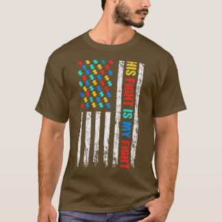 Camiseta Sua Luta É A Minha Luta Contra O Autismo Quebra-ca