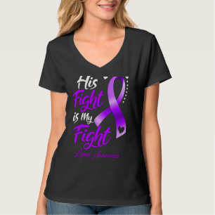 Camiseta Sua Luta É A Minha Luta Pela Consciência Do Lupus