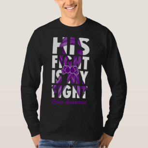 Camiseta Sua Luta É A Minha Luta Pela Consciência Do Lupus