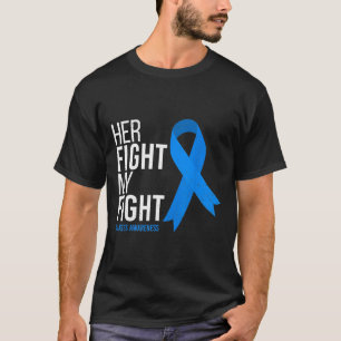 Camiseta Sua Luta é a Minha Vintagem de Consciência da Diab
