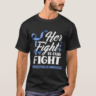 Camiseta Sua Luta É A Nossa Filha Hidrocefalia Em Guerra