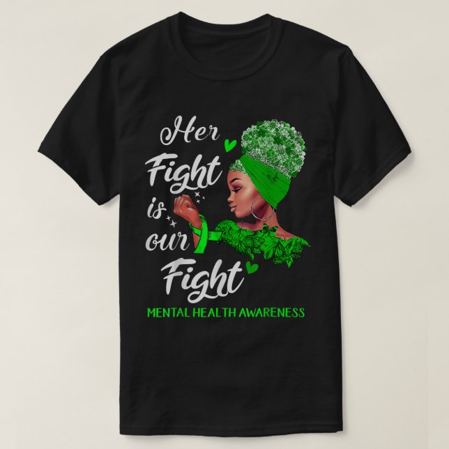 Camiseta Sua Luta É A Nossa Luta Contra A Consciência Menta (Frente do Design)