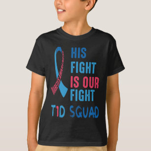 Camiseta Sua Luta É A Nossa Luta Contra A Diabetes Dia Da C