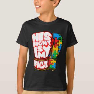 Camiseta Sua Luta É Meu Dia De Sensibilização Para O Autism