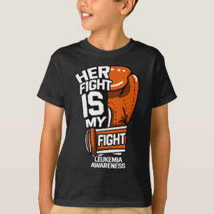 Camiseta Sua Luta É Minha Luta Consciência da Leucemia Sang