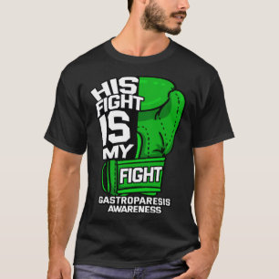 Camiseta Sua Luta É Minha Luta Conscientização sobre Gastro