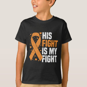 Camiseta Sua Luta É Minha Luta Conscientização sobre Leucem
