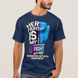 Camiseta Sua Luta É Minha Luta Contra A Artrite Reumatoide