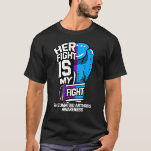 Camiseta Sua Luta É Minha Luta Contra A Artrite Reumatoide