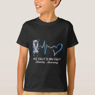 Camiseta Sua Luta É Minha Luta Contra A Diabetes Tipo 1 Gi