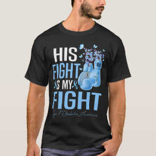 Camiseta Sua Luta É Minha Luta Contra A Diabetes Tipo 1 Sen