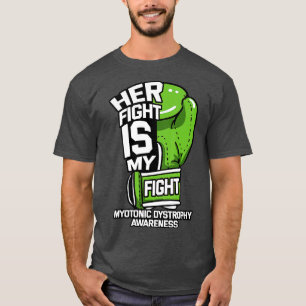 Camiseta Sua Luta É Minha Luta Contra A Distrofia Miotónica