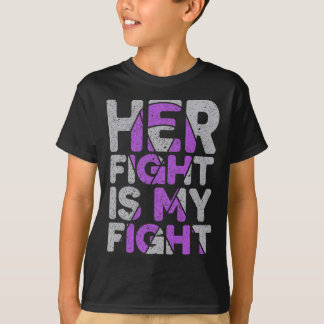 Camiseta Sua Luta é Minha Luta Contra a Epilepsia Sensibili