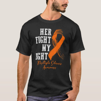 Camiseta Sua Luta É Minha Luta Contra A Esclerose Múltipla,