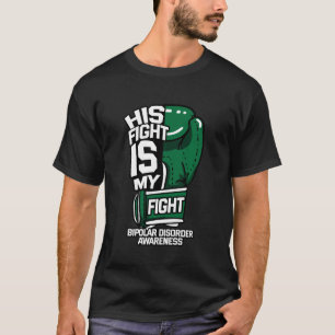 Camiseta Sua Luta É Minha Luta Contra A Perturbação Bipolar