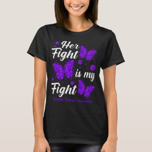 Camiseta Sua Luta É Minha Luta Contra A Violência Doméstica