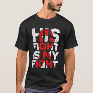 Camiseta Sua Luta É Minha Luta Contra Defeito Cardíaco Cong