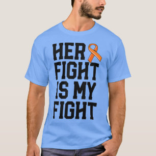 Camiseta Sua Luta É Minha Luta Contra Leucemia Cancer Me Ma