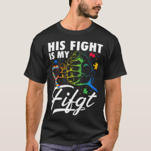 Camiseta Sua Luta É Minha Luta Contra O Autismo Quebra-cabe